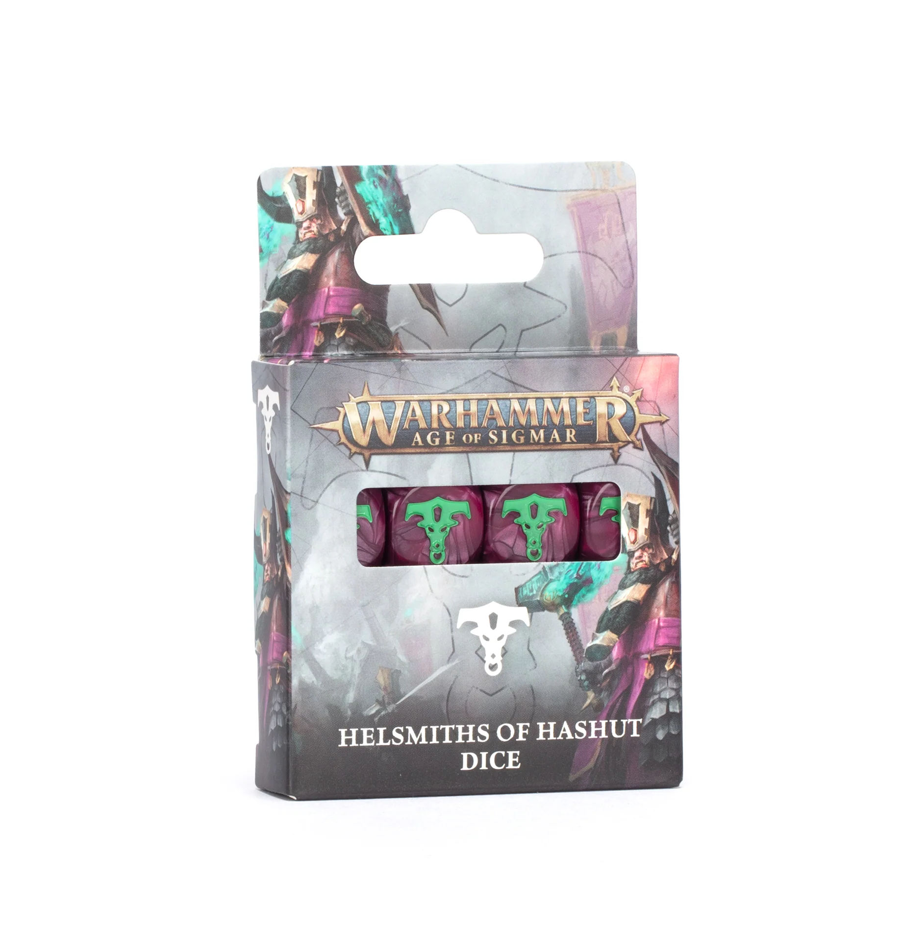 Citadel Hobby: Dice Set - Age of Sigmar: Chaos - Helsmiths of Hashut (4th) (16)