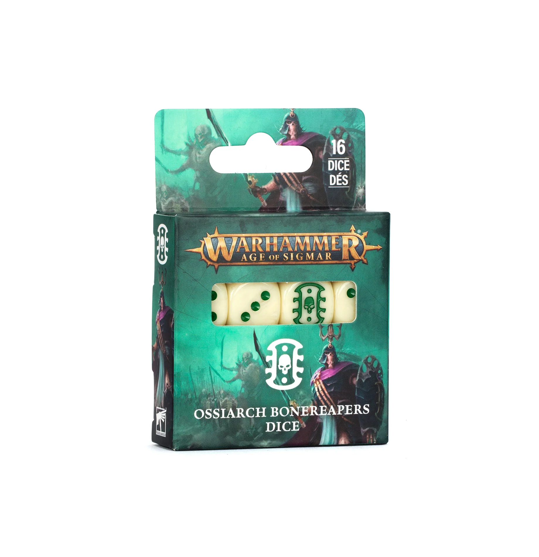 Citadel Hobby: Dice Set - Age of Sigmar: Death - Ossiarch Bonereapers (4th) (16)