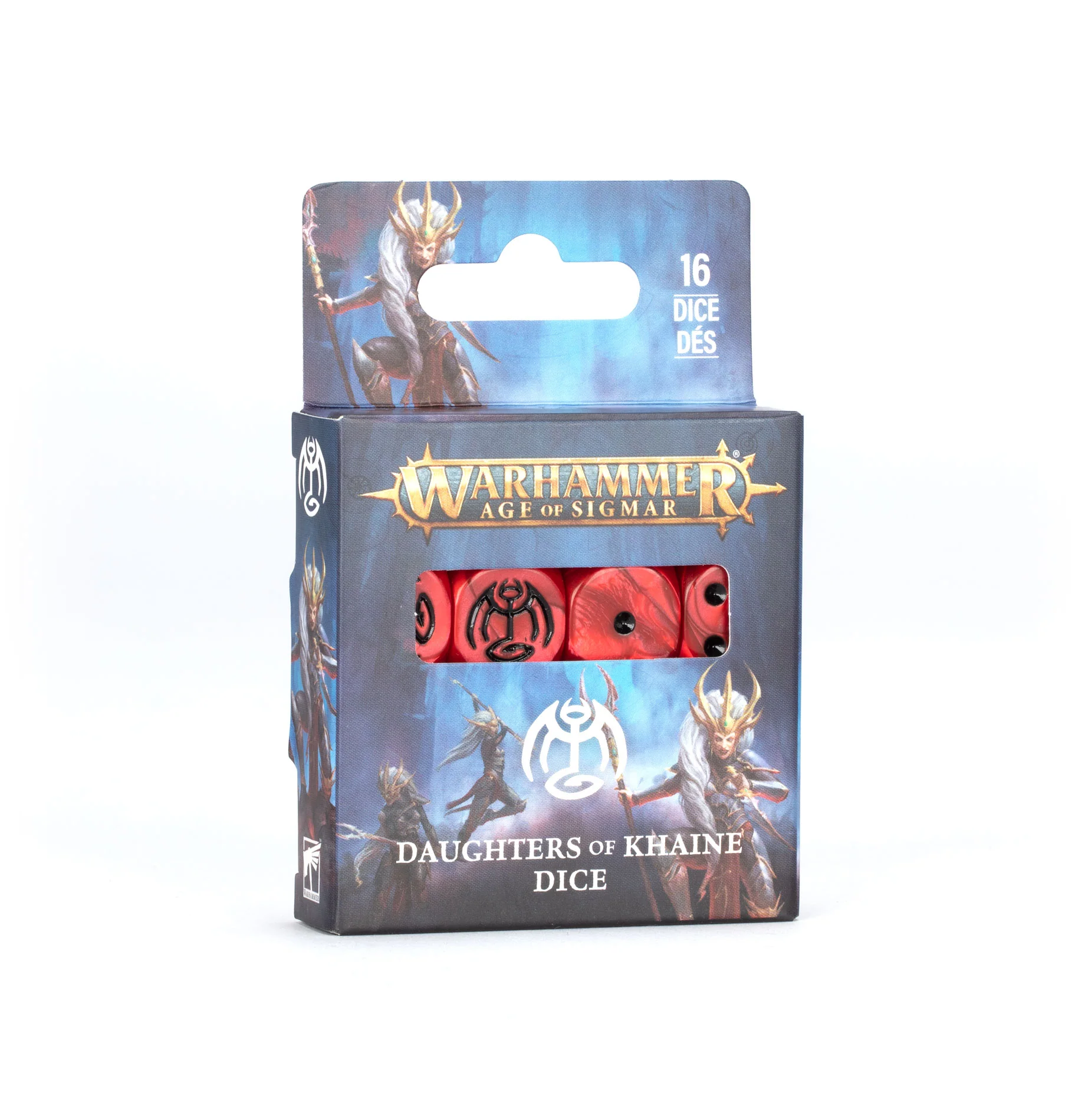 Citadel Hobby: Dice Set - Age of Sigmar: Order - Daughters of Khaine (4th) (16)