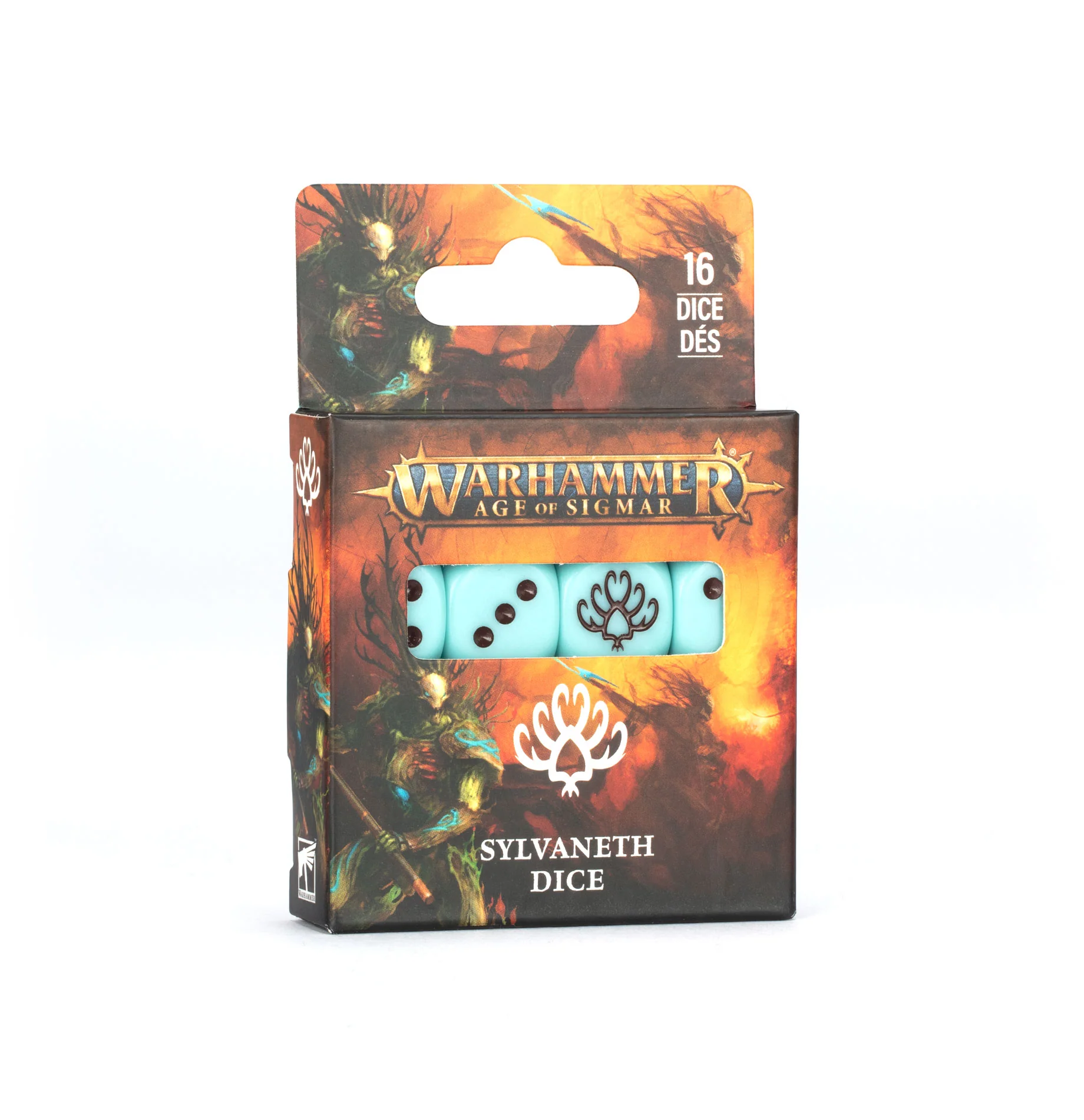 Citadel Hobby: Dice Set - Age of Sigmar: Order - Sylvaneth (4th) (16)