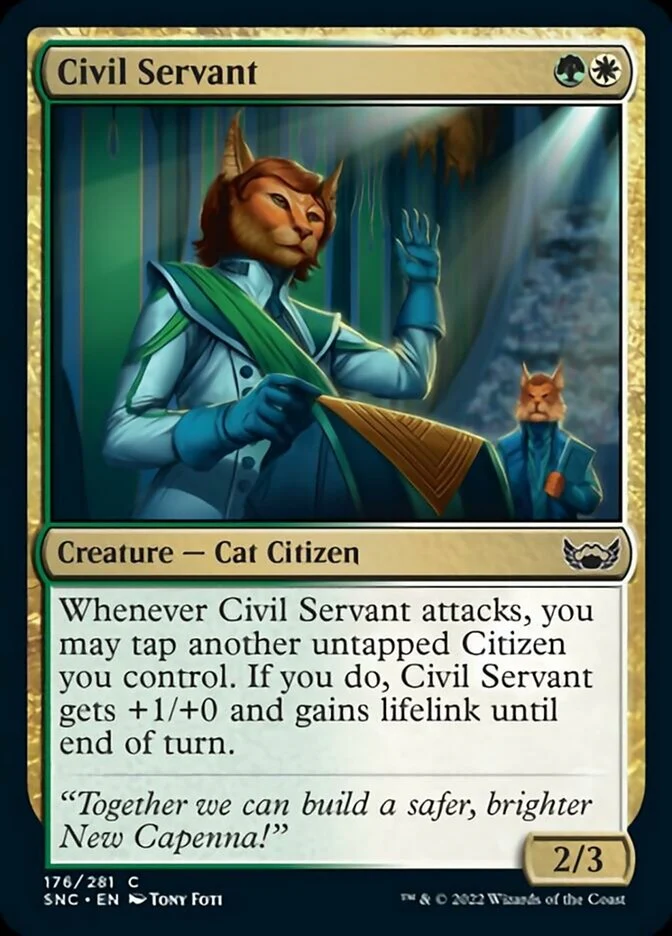 Civil Servant [ #176/281 ] (SNC-C)