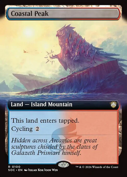 Coastal Peak [ #0100 Extended Art ] (SOC-R)