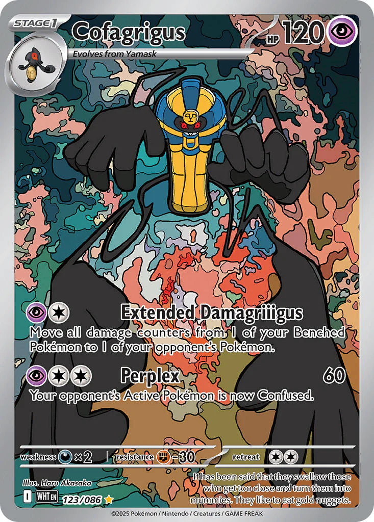 Cofagrigus - 123/086 (WHT) Illustration Rare