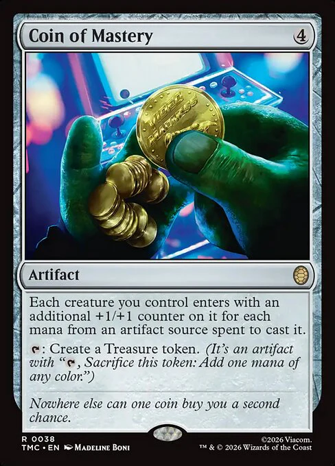 Coin of Mastery [ #0038 Surge Foil ] (TMC-R)