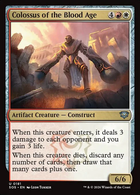 Colossus of the Blood Age [ #0181 ] (SOS-U)