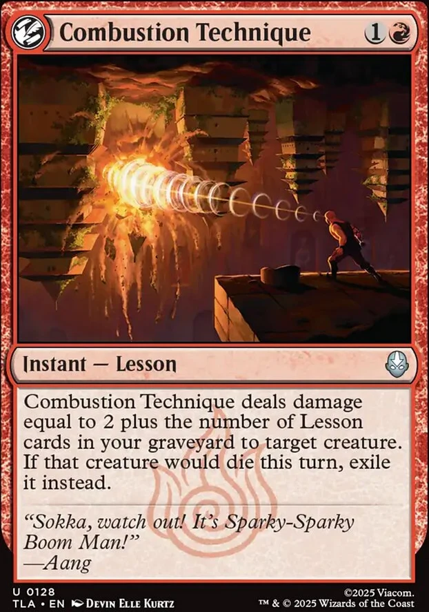 Combustion Technique [ #0128 ] (TLA-U) - Image 2