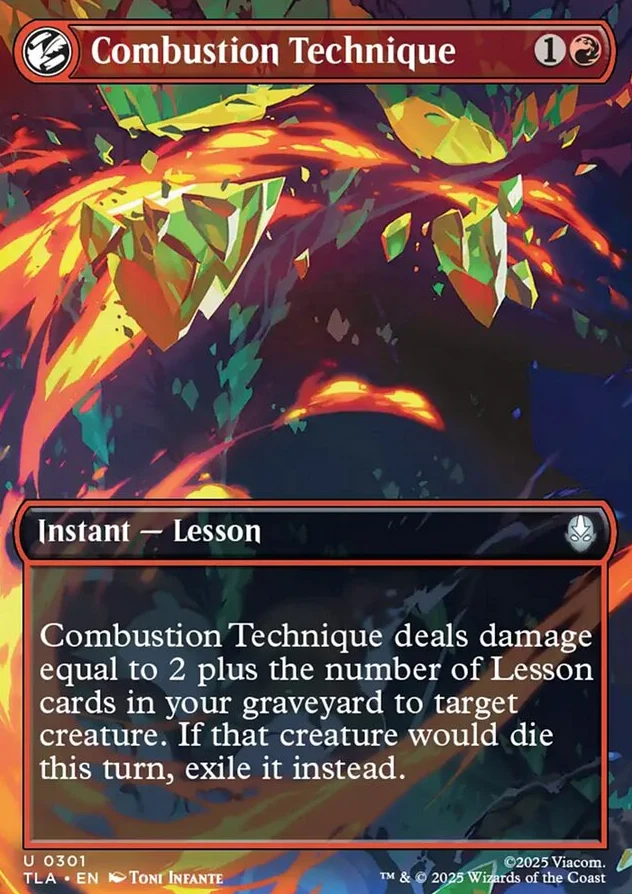 Combustion Technique [ #0301 Borderless ] (TLA-U)