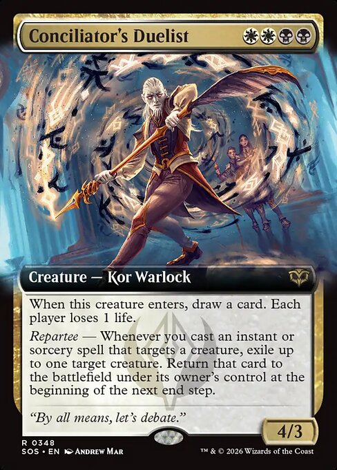 Conciliator's Duelist [ #0348 Extended Art ] (SOS-R)