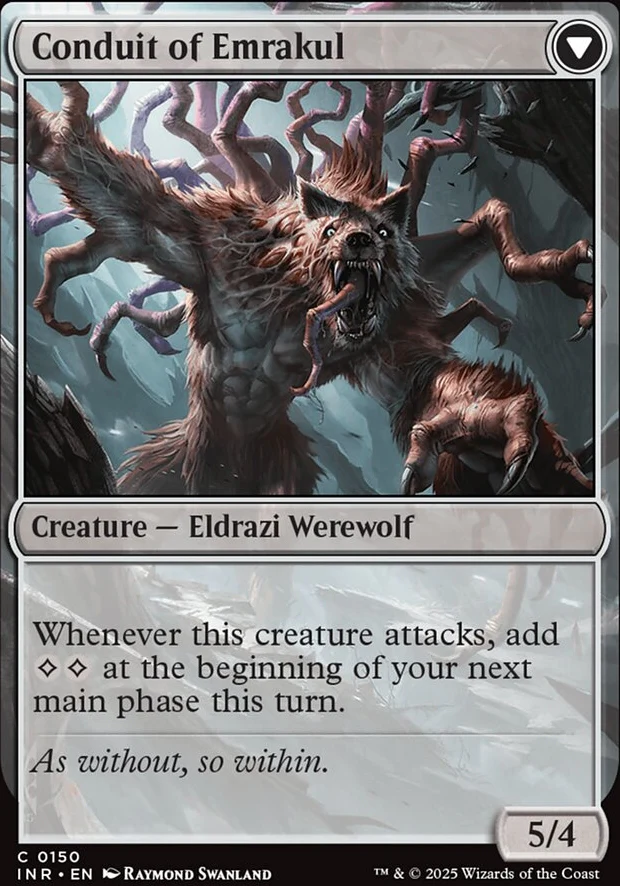 Conduit of Storms // Conduit of Emrakul [ #0150 ] (INR-C) - Image 2