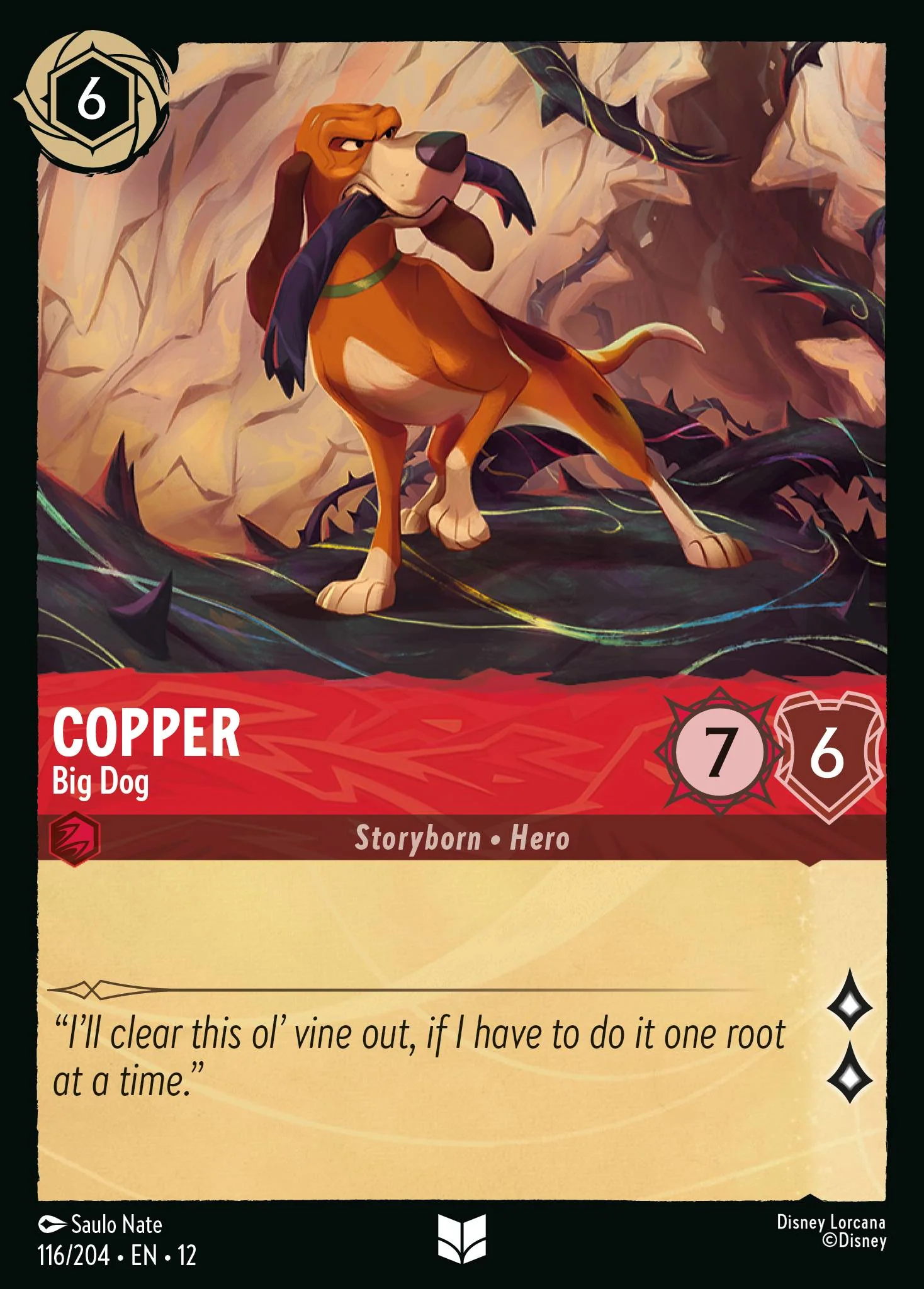 Copper - Big Dog (Wilds Unknown 116/204) Uncommon