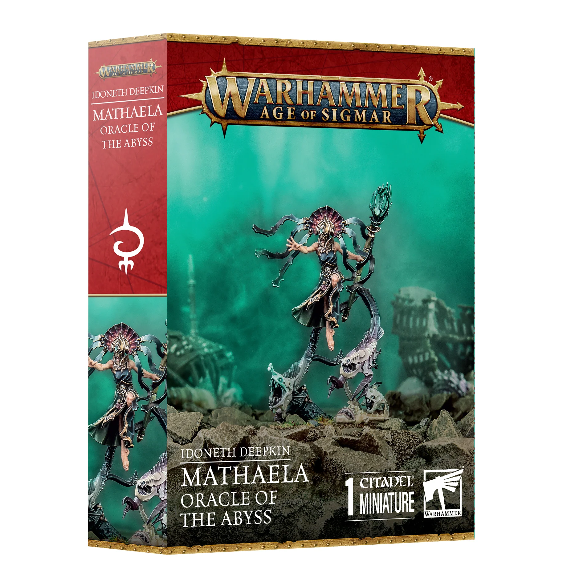Age of Sigmar: Idoneth Deepkin - Mathaela, Oracle of the Abyss