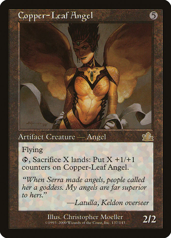 Copper-Leaf Angel (PCY-R) Heavy Play