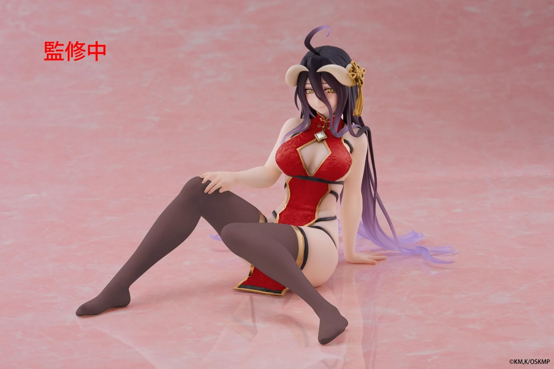 Albedo Chinese Dress Ver. Renewal Desktop Cute Figure