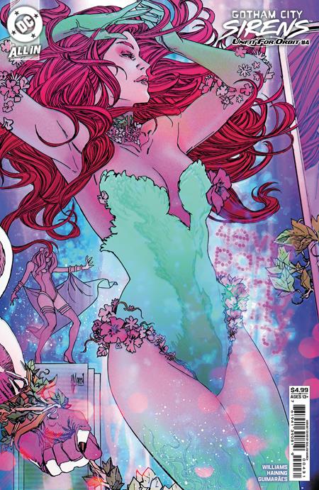 GOTHAM CITY SIRENS UNFIT FOR ORBIT #4 (OF 5) CVR D GUILLEM MARCH CONNECTING KALANORIAN FOIL VAR
