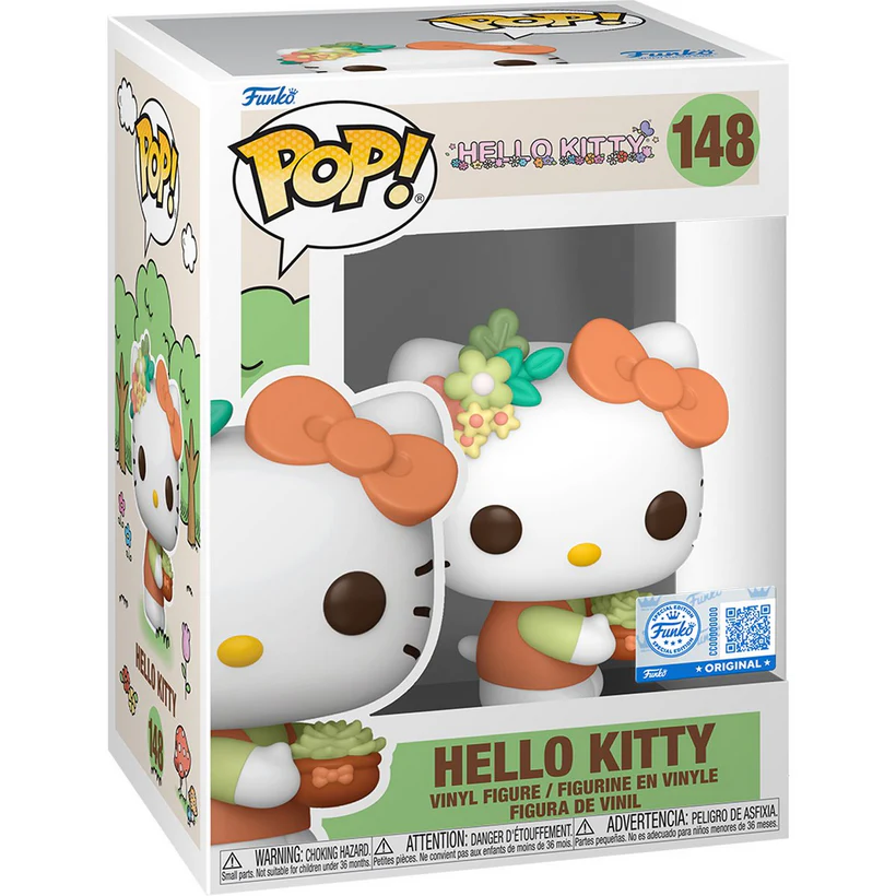 POP Figure: Sanrio Hello Kitty & Friends #0148 - Hello Kitty with Plant (Specialty)