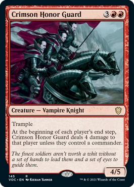 Crimson Honor Guard [ #0145 ] (VOC-R)
