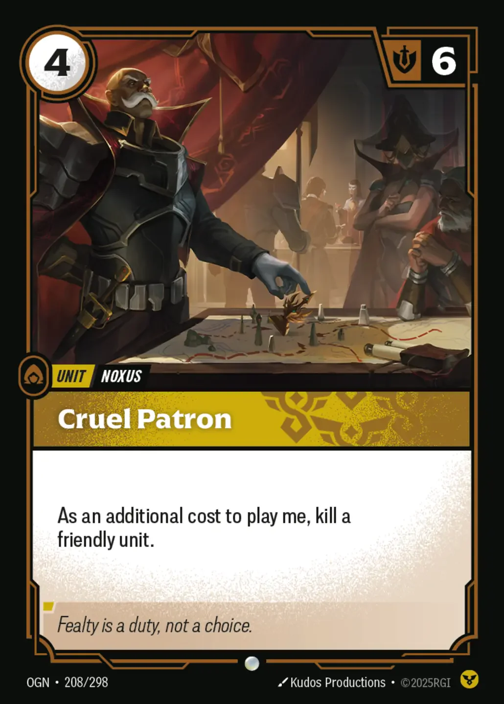 Cruel Patron - 208/298 (OGN) Common