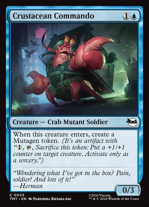 Crustacean Commando [ #0033 ] (TMT-C)