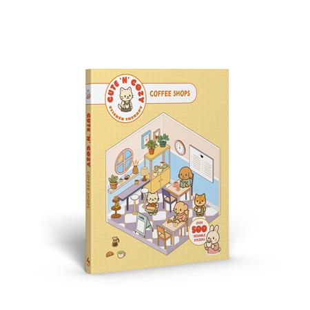 CUTE N COZY STICKER THERAPY TP COFFEE SHOPS - Image 2