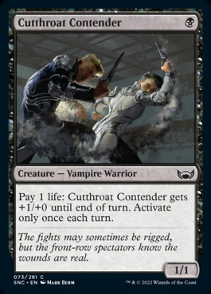 Cutthroat Contender [ #073/281 ] (SNC-C)