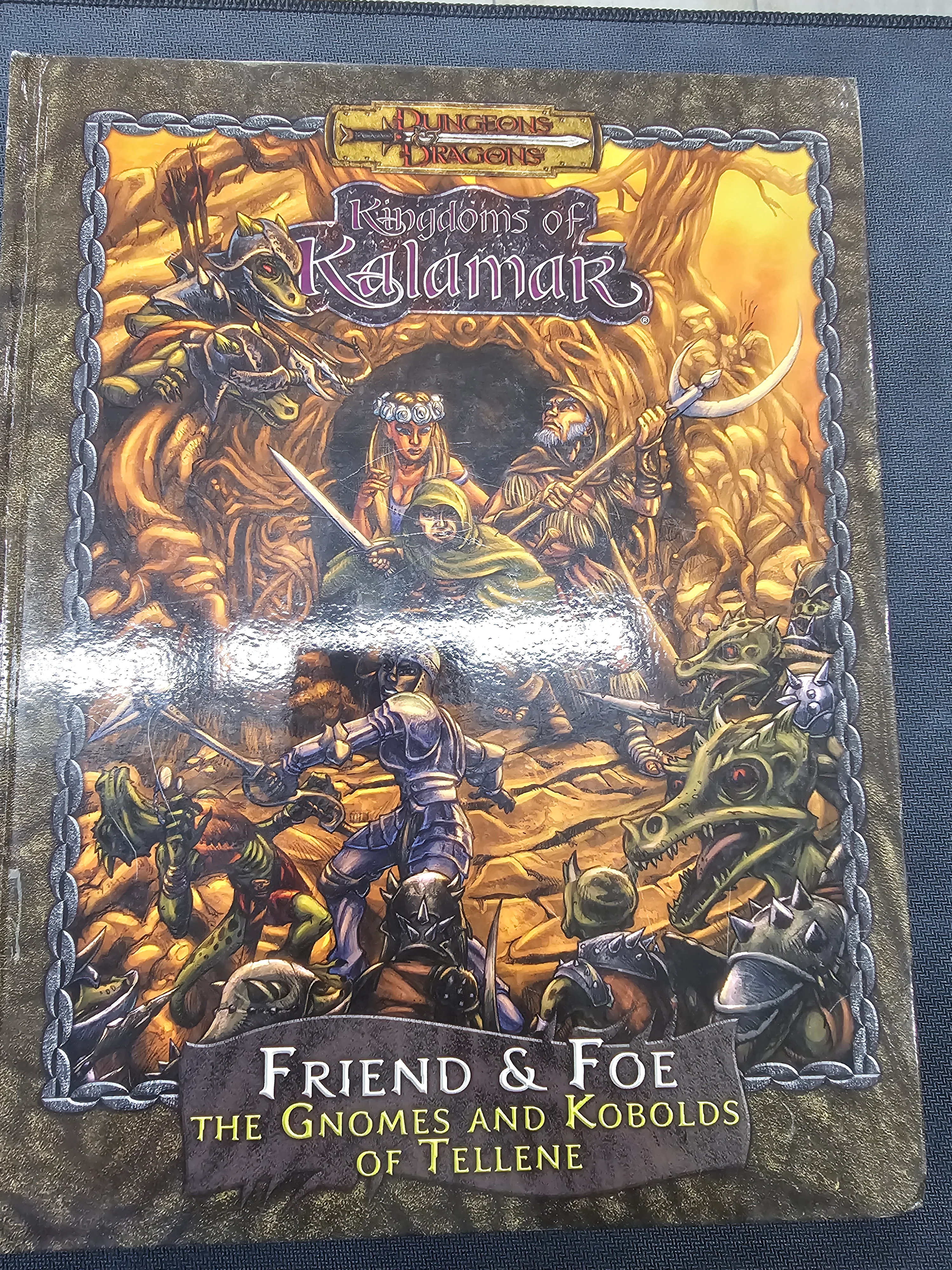 D&D 3.5E: Kingdoms of Kalamar - Friend & Foe: The Gnomes and Kobolds of Tellene (USED)