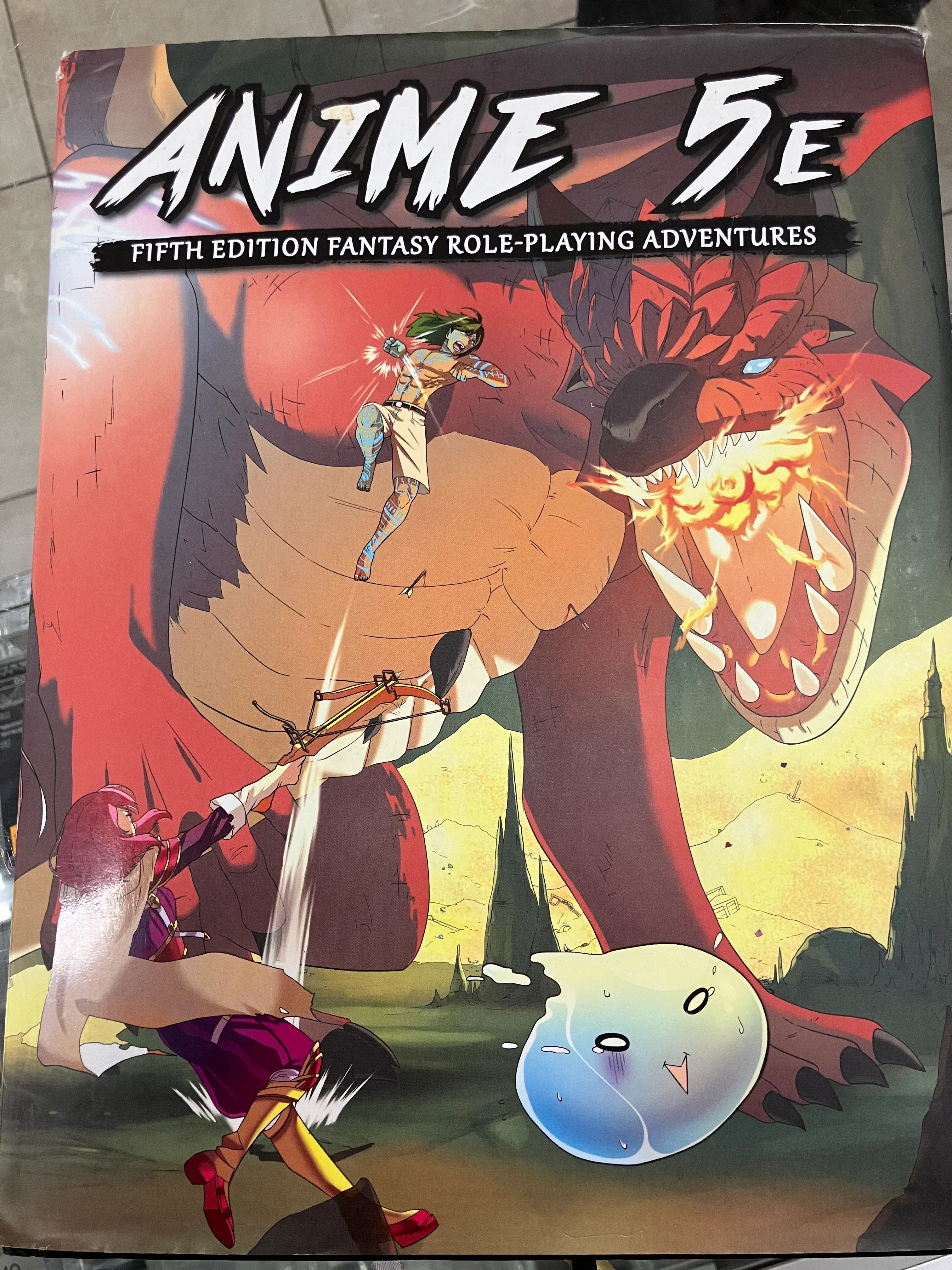 D&D 5E OGL: Anime 5E (Deluxe Edition) (Mark MacKinnon Signed) (USED) - Image 2