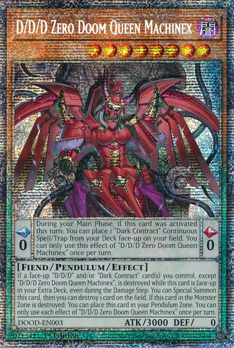D/D/D Zero Doom Queen Machinex (DOOD-EN003) - Image 2