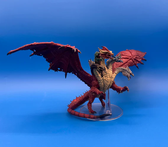 D&D Miniatures: Icons of the Realms - Premium Figure: Aspect of Tiamat (USED) Out of Box - Image 3