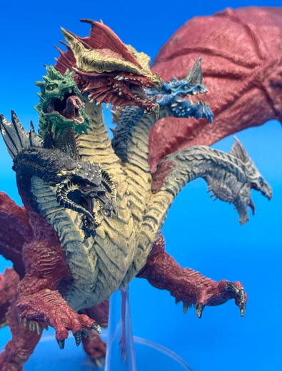 D&D Miniatures: Icons of the Realms - Premium Figure: Aspect of Tiamat (USED) Out of Box - Image 6