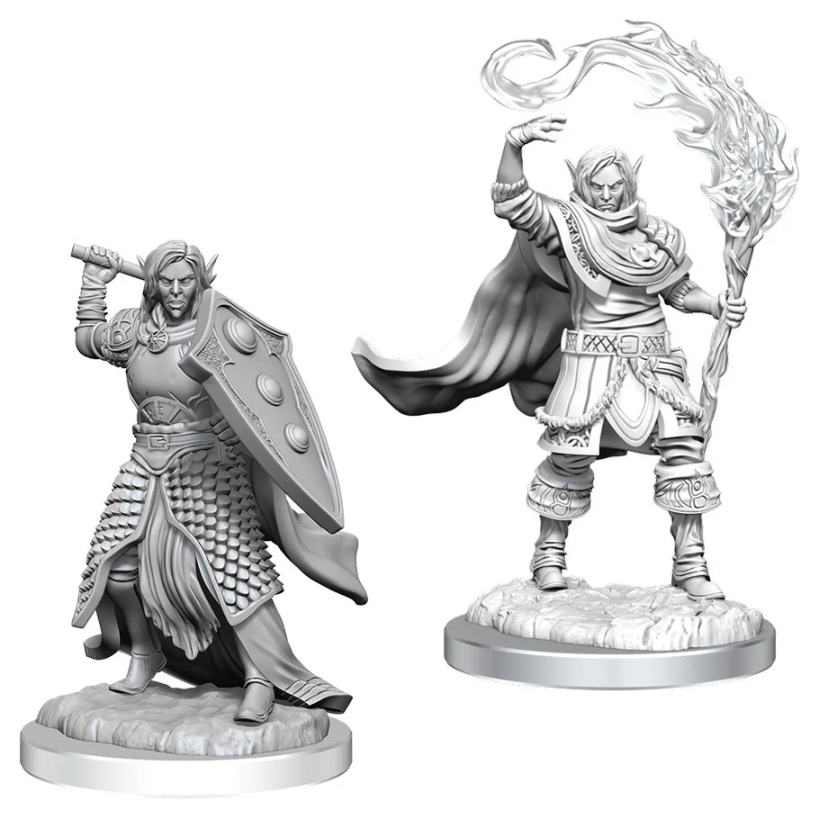 D&D: Nolzur's Marvelous Miniatures - Elf Cleric Male (90404) - Image 2