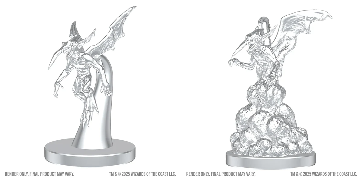 D&D: Nolzur's Marvelous Miniatures - Ice Mephit & Dust Mephit (90810)