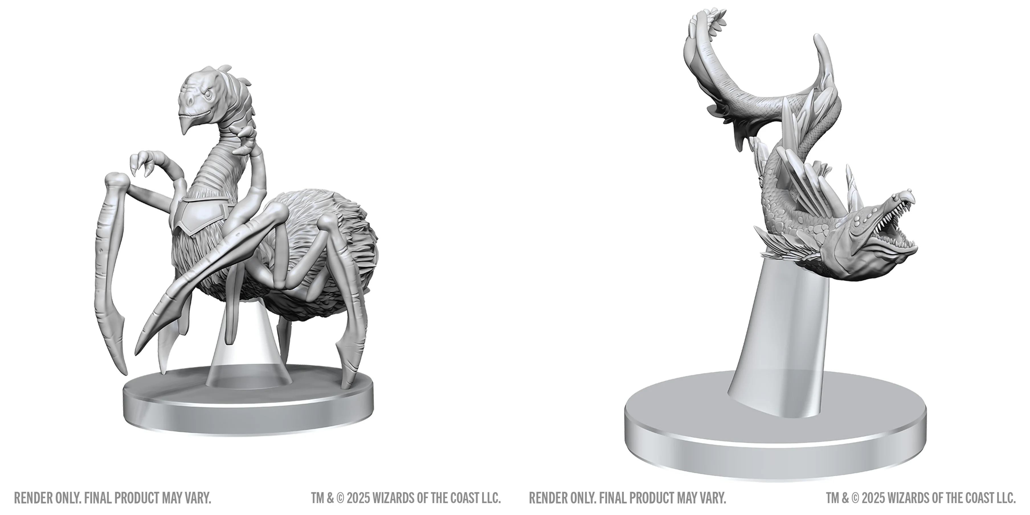 D&D: Nolzur's Marvelous Miniatures - Neogi & Space Eel (90856)