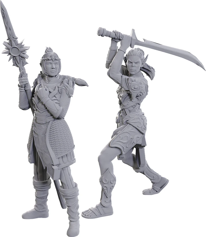 D&D: Nolzur's Marvelous Miniatures - Special Edition Baldur's Gate 3: Lae'zel & Shadowheart (96365)