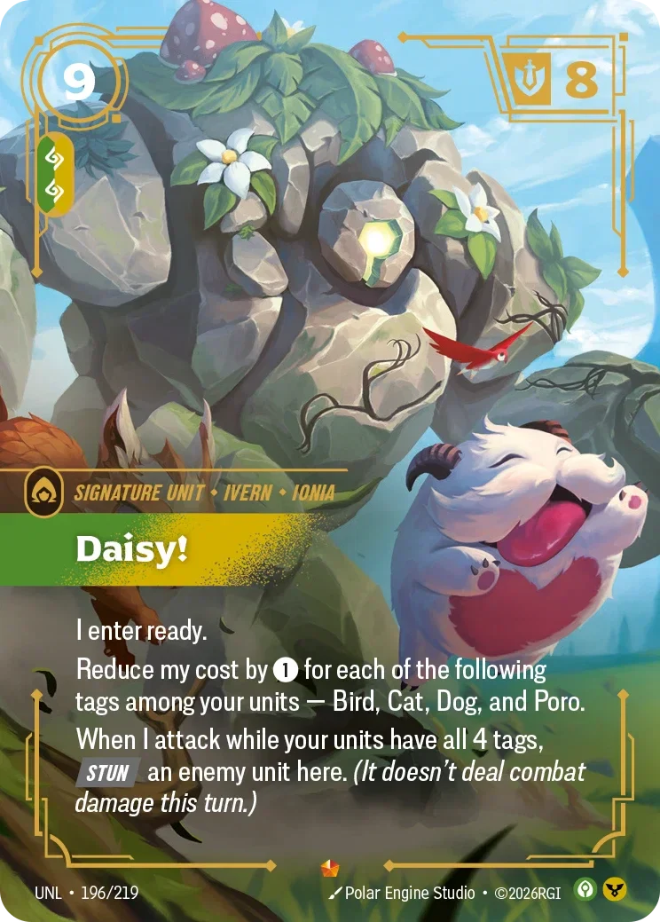 Daisy! - 196/219 (UNL)  Epic
