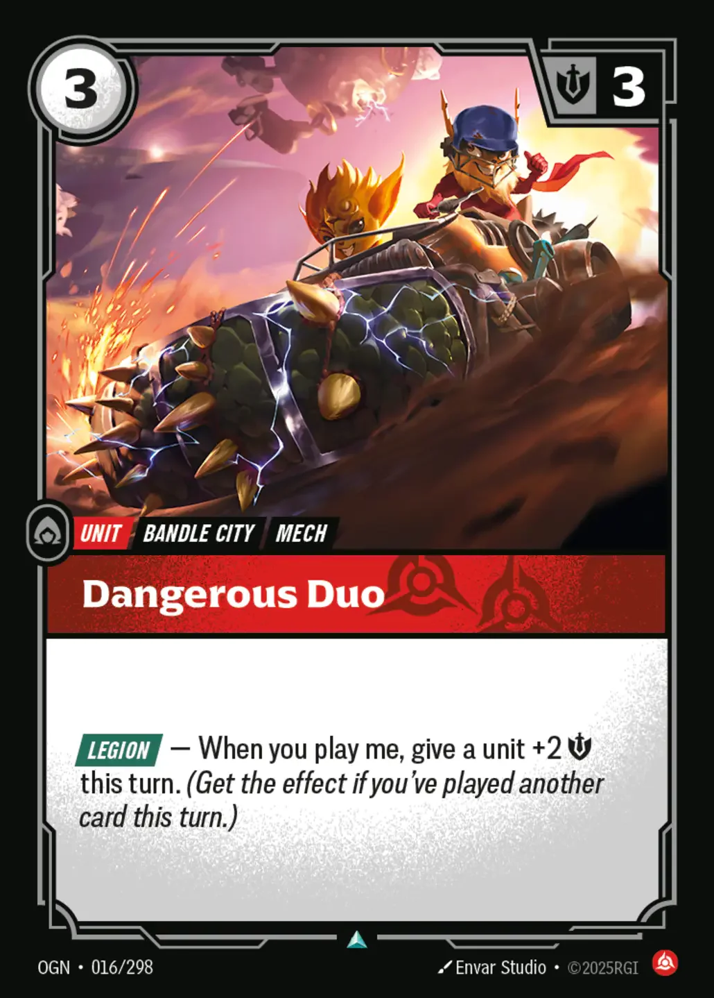 Dangerous Duo - 016/298 (OGN) Uncommon