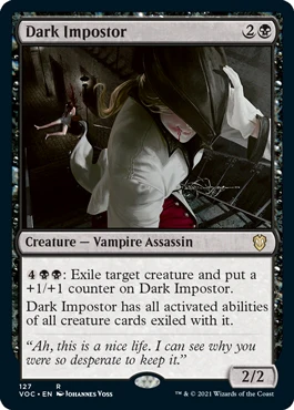 Dark Impostor [ #0127 ] (VOC-R)