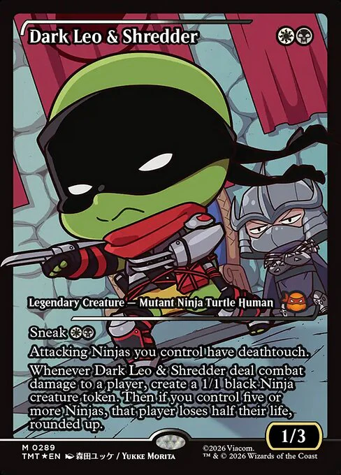 Dark Leo & Shredder [ #0289 Japan Showcase ] (TMT-M)