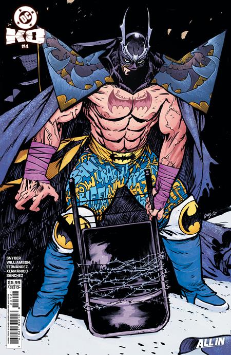 DC K.O. #4 (OF 5) CVR B DANIEL WARREN JOHNSON CARD STOCK VAR - Image 2
