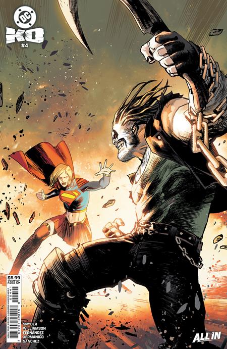 DC K.O. #4 (OF 5) CVR D RAFAEL ALBUQUERQUE CARD STOCK VAR - Image 2
