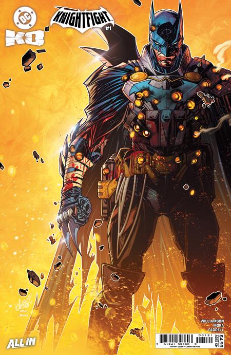 DC K.O. KNIGHTFIGHT #1 (OF 4) CVR B JONBOY MEYERS CARD STOCK VAR - Image 2