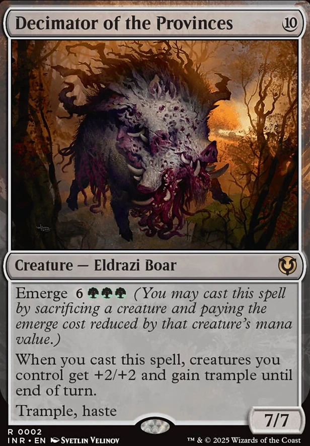 Decimator of the Provinces [ #0002 ] (INR-R-FOIL)