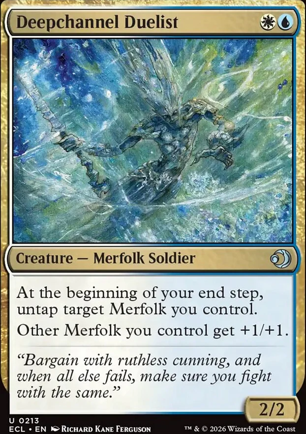 Deepchannel Duelist [ #0213 ] (ECL-U)