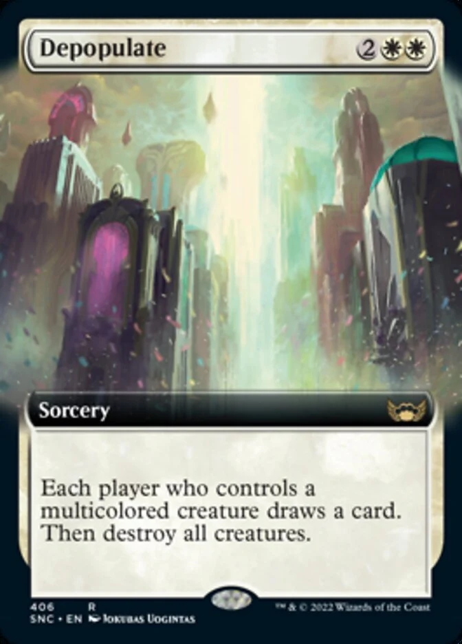Depopulate [ #406 Extended Art ] (SNC-R)