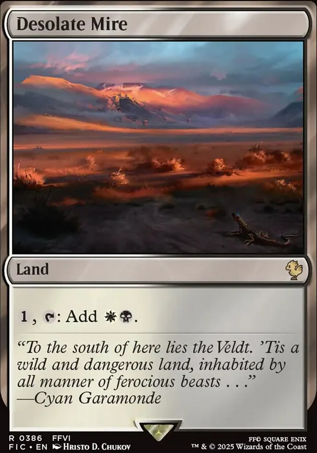 Desolate Mire [ #0386 Surge Foil ] (FIC-R)