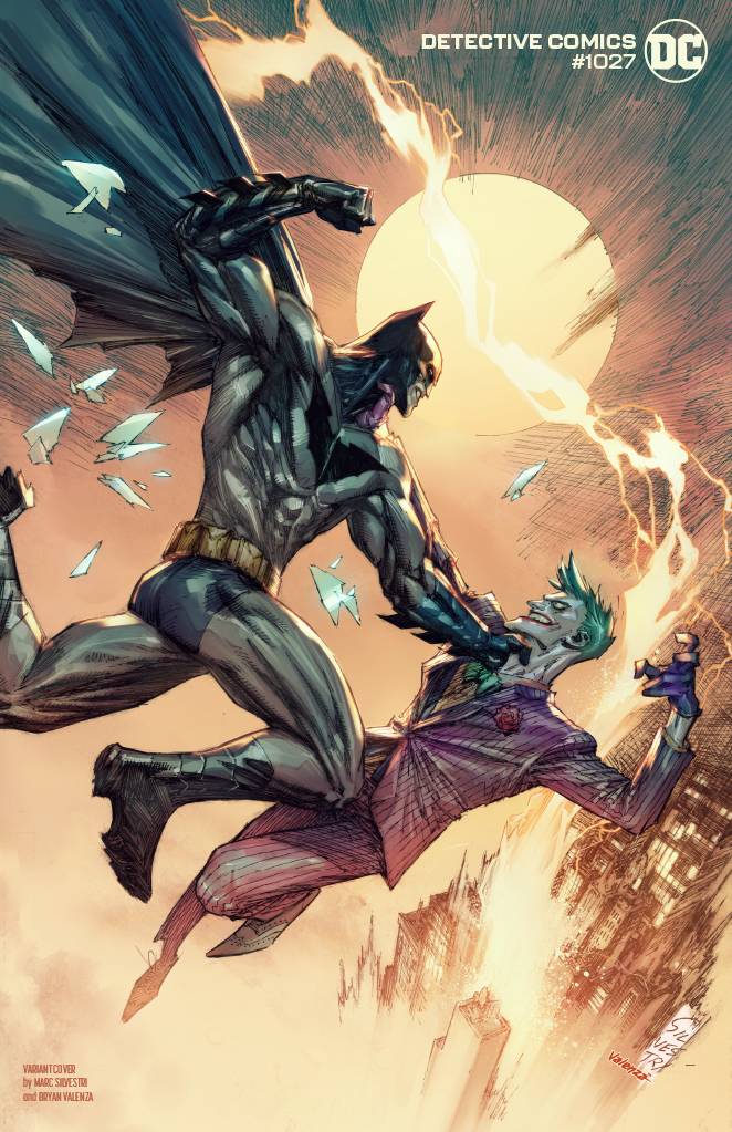 DETECTIVE COMICS #1027 CVR K MARC SILVESTRI BATMAN JOKER VAR (USED)
