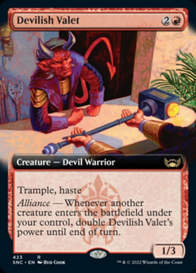 Devilish Valet [ #423 Extended Art ] (SNC-R)
