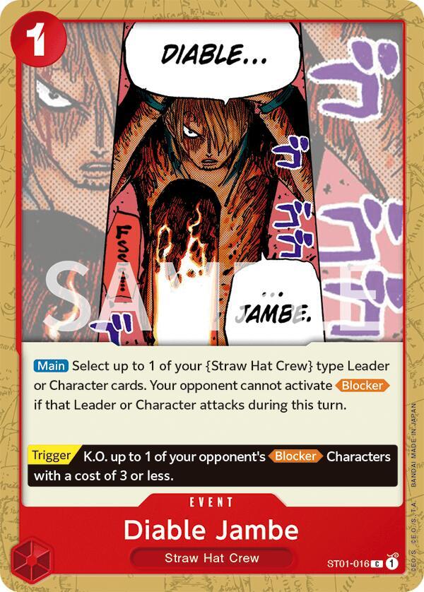 Diable Jambe (Revision Pack Cards) - (ST01-016 C)