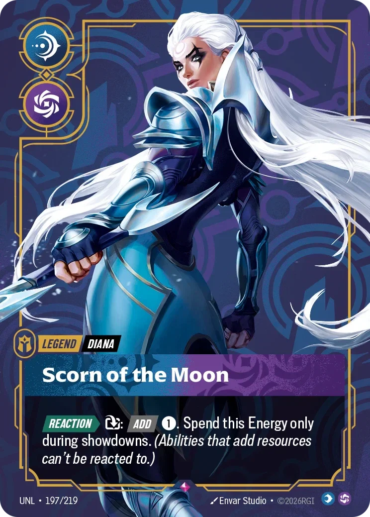 Diana - Scorn of the Moon - 197/219 (UNL)  Rare