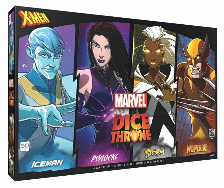 Dice Throne: Marvel - X-Men Box 1 Fighters (Iceman, Psylocke, Storm & Wolverine)