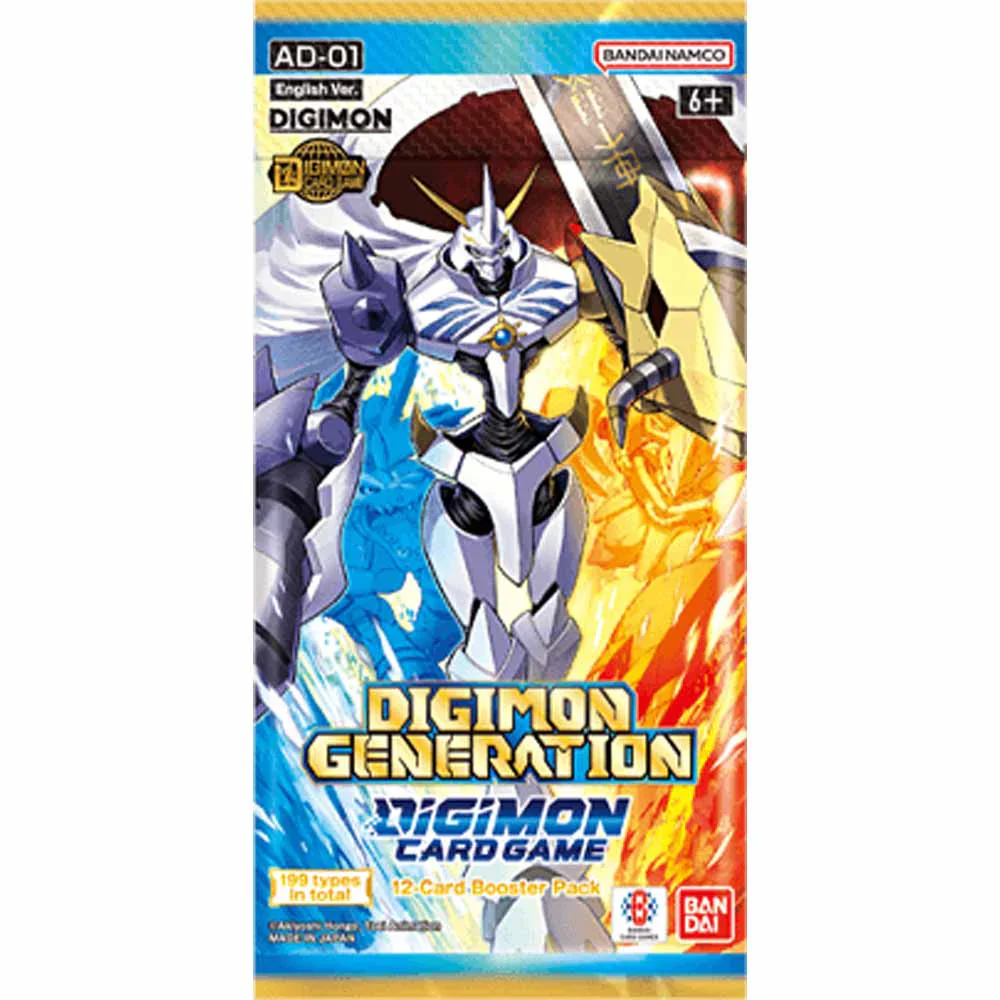 Digimon TCG: Advanced Booster 10 - Digimon Generations Booster Pack